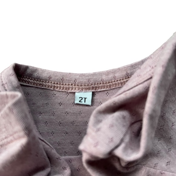 NWOT Jane + Jo Pointelle Shirt Size 2 - Picture 3 of 5